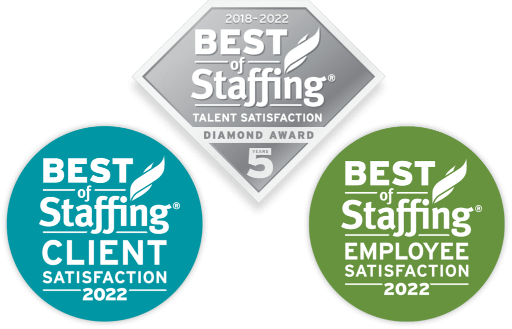 Best of Staffing Client Satisfaction, Talent Satisfaction, and Employee Satisfactions