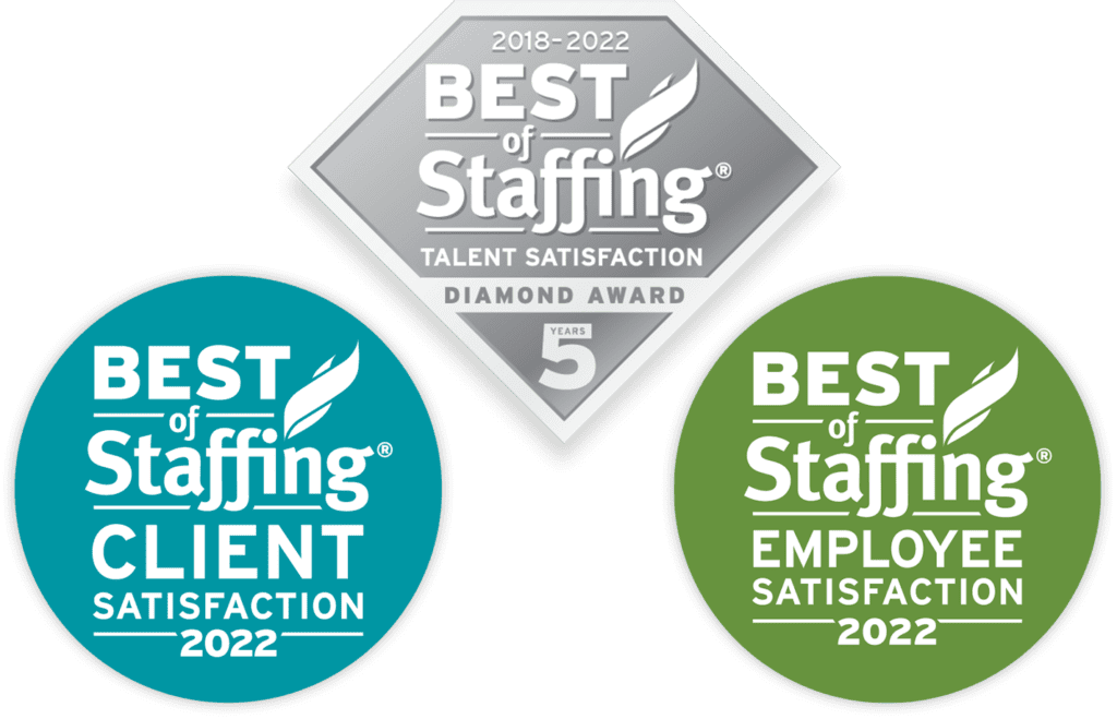 Best of Staffing Client Satisfaction, Talent Satisfaction, and Employee Satisfactions