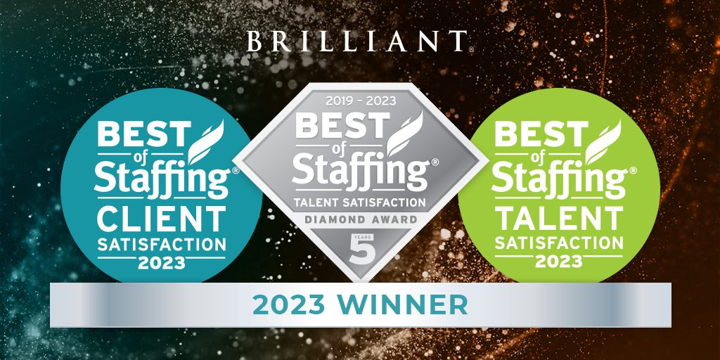 Brilliant — 2023 Best of Staffing award winner