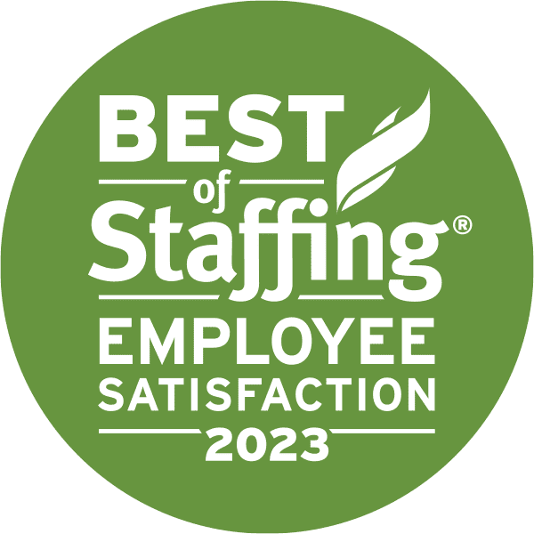 Best of Staffing Employee Satisfaction Award 2023