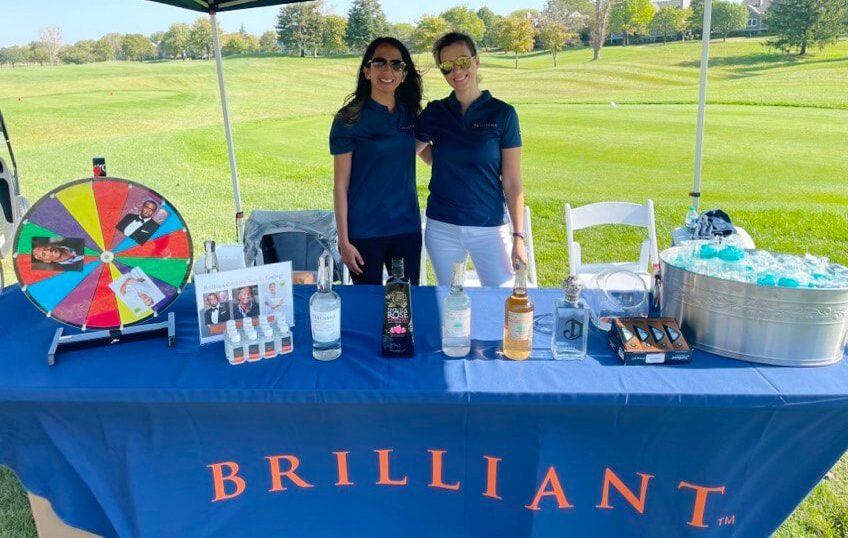 Brilliant golf outing